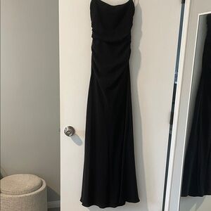 ZARA Elegant Black Evening Dress